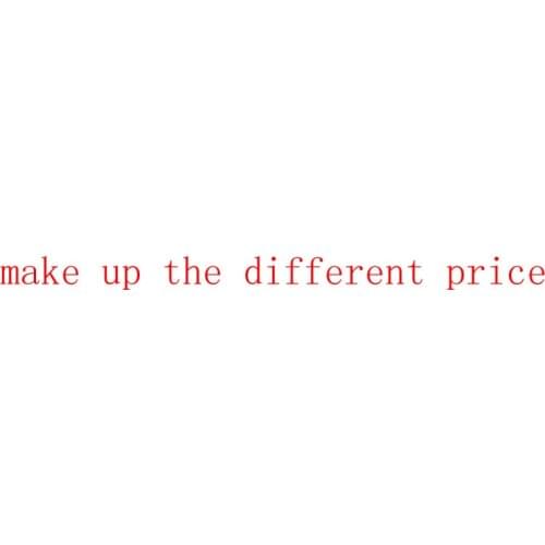 Make up the different price