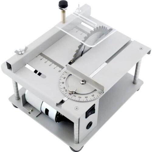 Mini Chainsaw Small Household Table Saw Portable Woodworking Table Saw Multifunctional Cutting Machine 12-24V