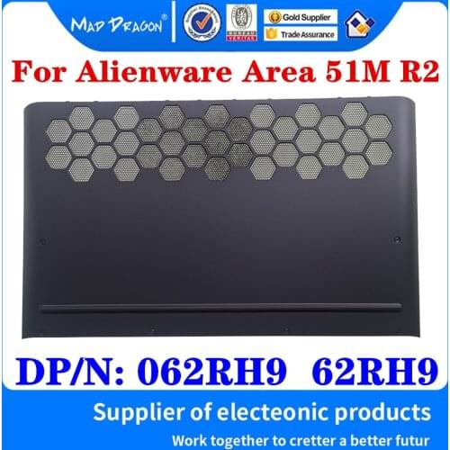 New Original 062RH9 62RH9 For Dell Alienware Area 51M R2 Laptop Access Panel Door Cover Bottom Cover Base Lid Back Shell Black
