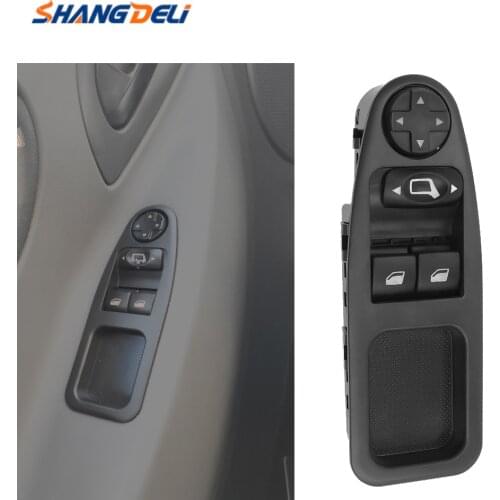 Power Window Switch control switch panel for Citroen Dispatch for Peugeot Expert Master 2007 - 2016