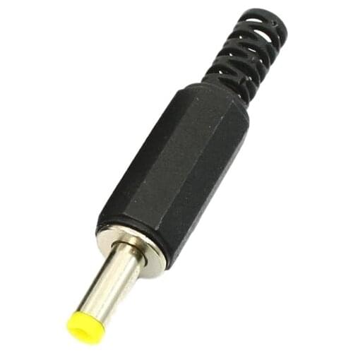 MYLB 6Pcs Plastic Cable Guard 4.0 x 1.7mm Male DC Power Plugs Connectors