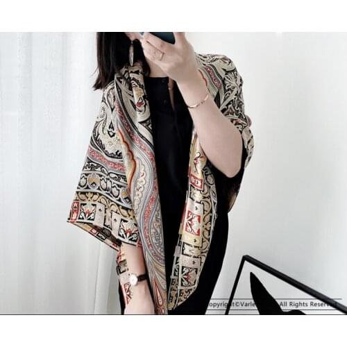 Paisley print 140 100 silk scarf 100% Mulberry-Silk Scarf 140 Hand Rolled edges Large Scarf Silk 140 Foulard Satin Femme