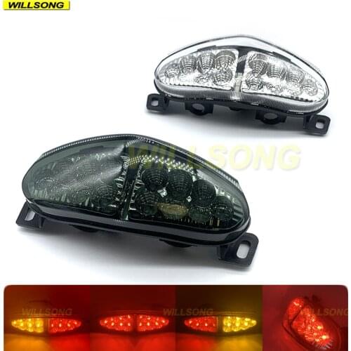 LED Rear Tail Brake Light Blinker Turn Signal Integrated Lamp For KAWASAKI ER6N ER6F 2009 2010 2011 Year Motorcycle Accessories