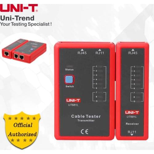 UNI-T UT681L/UT681C/UT681HDMI Cable Tester; Network Cable/Phone Line/HDMI/MINI-HDMI HD Cable Tester