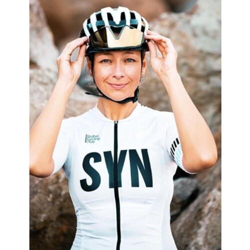 Team SYN Cycling Jersey Women 2021 Summer Best Sell Apparel RC Bicycle Riding Clothing Top High Quality Short Sleeve Sport Shirt