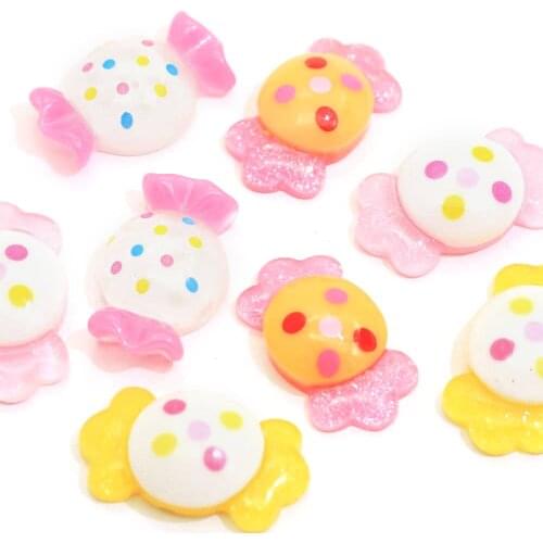 100/50 pcsCute Cartoon Mermaid Shape Flatback Resin Crafts Supply Flatback Phone Case Embellishments Button Diy Ornaments