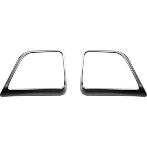 Car ABS Chrome Rear Door Speaker Cover Audio Panel Decoration for Toyota Alphard 30 Vellfire 2016-2019