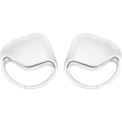 For Land Rover Defender 110 2020 Car Styling ABS Chrome Car Front Row Seat Belt Decorative Cover Stickers