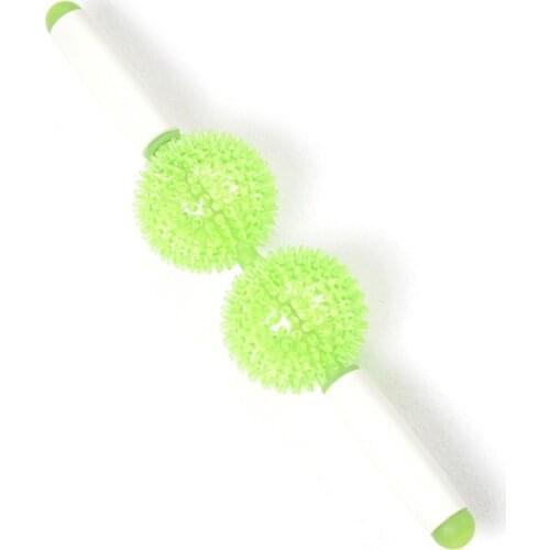 High Elastic Pvc Massager Roller Balls Muscle Relax Massage Gym Sport Full Body Bar Yoga Fitness Tool Health Therapy Care