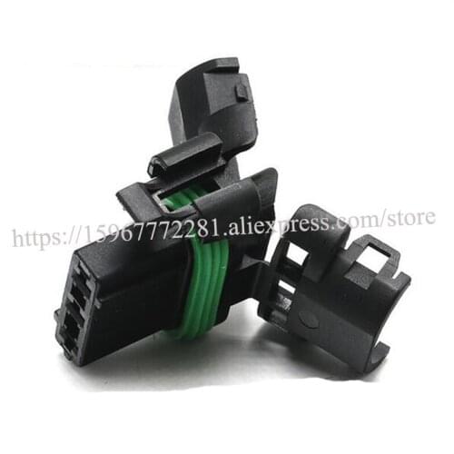 Headlamp adjusting Elysee water temperature sensor plug 3 pin waterproof Connector automotive plug DJK3032Y-2.5-21 terminal