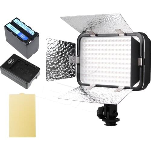 Godox LED170 II LED170II LED Video Light Continuous Lamp for DV Camcorder Camera + NP770 4400mAH Battery & Charger