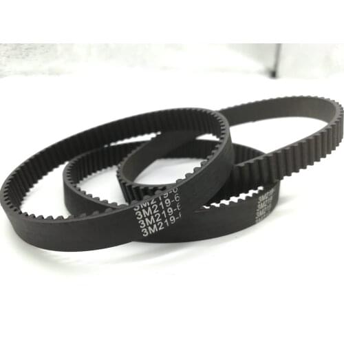 HTD 3M, Timing Belt, Closed-loop, 219mm length, 73 teeth, 6mm width