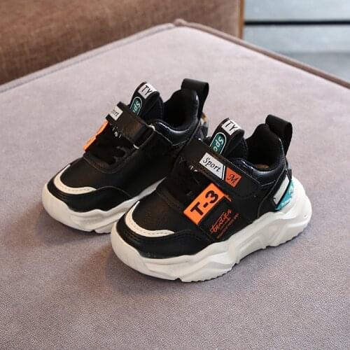 2021 Size 21-30 Kids Shoes for Girls Sneakers Children Tenis Infantil Boys White Children Shoes Baby Shoes Fashion Kids Shoes