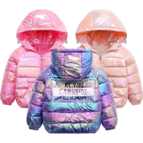 2-9Y NEW Boys Girls jackets White Duck Down Winter Fashion Sport Jacket Outwear Children Jacket Girls Clothes Winter Warm Coat