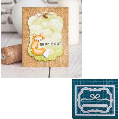 Fancy Frame Card Die Cuts For Cards Making DIY Card Frame dies scrapbooking metal cutting dies new 2019