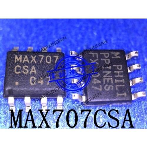 1Pieces new Original MAX707CSA+T MAX707 SOP-8 In stock real picture