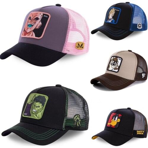 New Brand Anime TAZ KHAKI Snapback Cap Cotton Baseball Cap Men Women Hip Hop Dad Mesh Hat Trucker Dropshipping