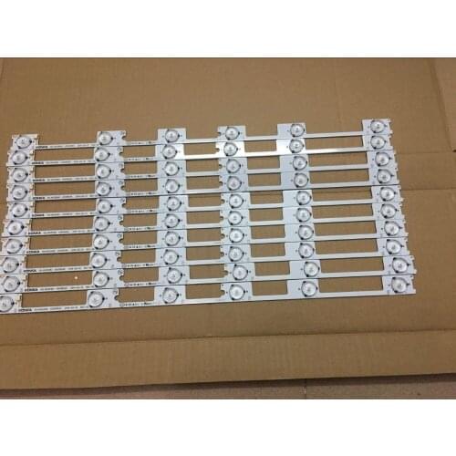 40Pieces/lot original new LED strips bar working for KONKA KDL48JT618U KDL48JT618A 35018539 35018540 35018541 6LEDS*6V 44.2cm