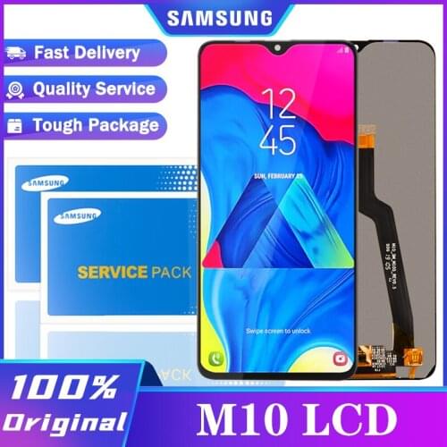 Original 6.2'' LCD for SAMSUNG Galaxy M10 2019 Display SM-M105 M105F M105G/DS Touch Screen Digitizer Assembly Repair Parts