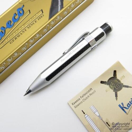 Kaweco 10000140 AC Sport 0.7 Versatil Pen Black Silver | İsme Special Pen