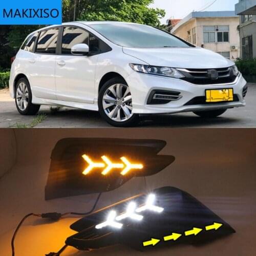 Turn Signal Relay Waterproof Car DRL LED Daytime Running Light For Honda Jade 2017-2018