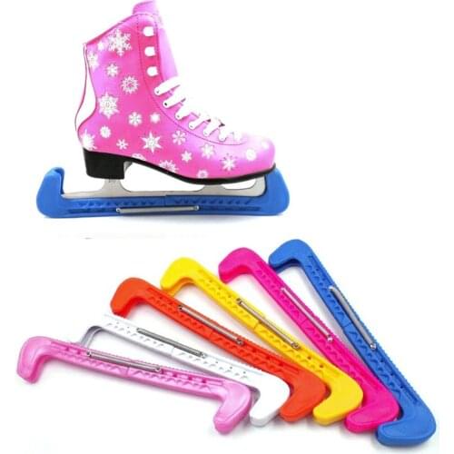 Universal 2 Pcs Skate Blade Guard Cover Skate Blade Guard Cover Protective Non-slip Prevent Skate Shoes Protector Accessories