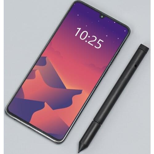 1 PC 2 in1 Black Rubber Resistive Touch Screen Pen Universal Capacitive Stylus for iPhone iPad Tablet Mobile Phone Accessories