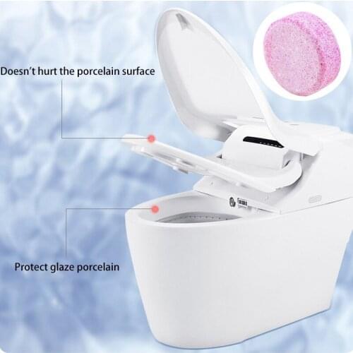 12Pcs Cleaning Effervescent Tablets Descaling Toilet Bathtub Glass Stain Deep Home Kitchen Cleaning Tools Toilet Cleaner