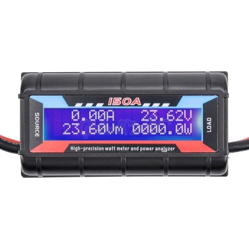 150A High Precision Watt Meter and Power Analyzer w/ Backlight LCD For RC Quadcopter Parts
