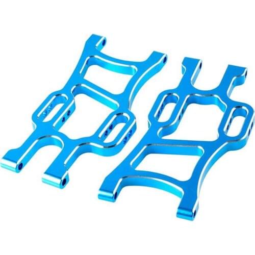 2PCS 1/10 HSP 94111 Upgrade Accessories Aluminum Alloy Rear Lower Suspension Arm 108021 Swing Arm for RC Cars