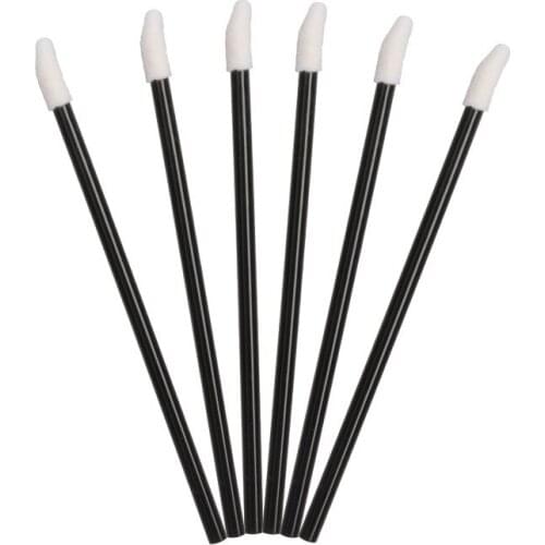 50 Pcs Disposable Lip Brush Eyelash Makeups Brushes Hollow Pole Lash Extension Applicator Lipstick Cosmetic Makeup Tools