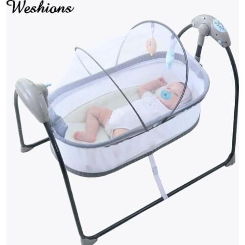 Baby electric cradle Comfortable rocking chair Smart/Bluetooth coax baby artifact Electric cradle crib/Free mothers hands