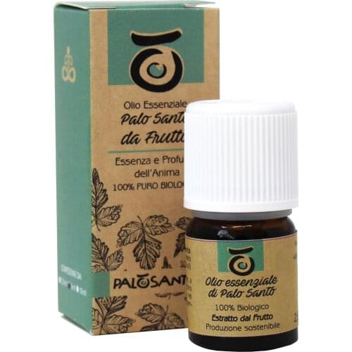 Palo Santo Fruit Oil - Oil Extracted from the fruit of the Bursera Graveolens tree - 100% Natural and Sustainable Oil - Ideal for Aromatherapy - 2.5 ml
