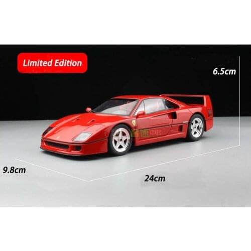 GT Spirit 1:18 FERRARI F40 supercar Collect die-casting simulation resin car model The door can't be opened Arts and Crafts