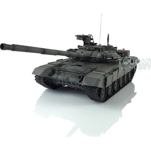 Heng Long T90 RC Tank 1/16 Green 7.0 3938 360° Turret Metal Tracks W/ Linkages TH17887-SMT4