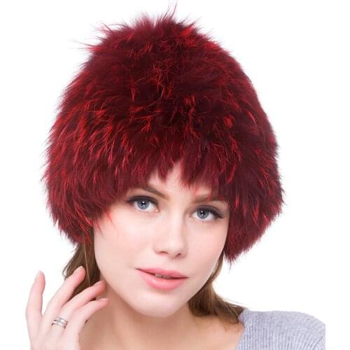 JKP NEW Winter Fox Animal Fur Hat Real fox fur cap with Nature Warm Thick women hat DHY18-23