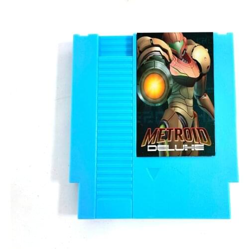 Metroid Deluxe Nes Card For 72 Pin 8 Bit Game Player