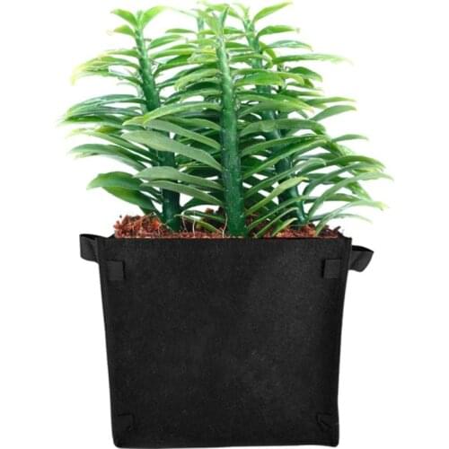 Square Felt Planting Bag Flowerpot Planting Bag Nursery Seedling Bag