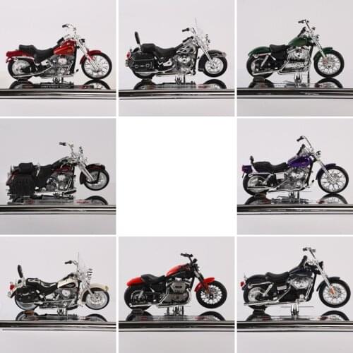 Maisto 1:18 Harley series 19 style Model Car Simulation Alloy Motorcycle Metal Toy Car Childrens Gift Collection