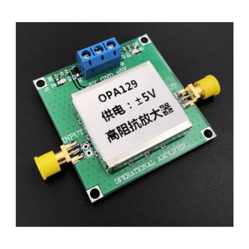 OPA129 High Impedance Amplifier Module Electrode Conversion I / V Conversion