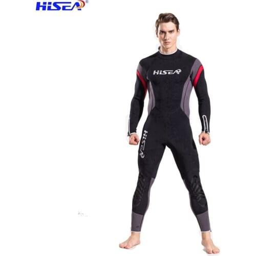 High quality 2.5 mm Men neoprene wetsuit Super elasticity color stitching Surf Diving Equipment Jellyfish clothing long sleeved