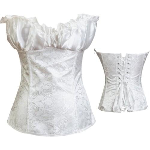 Charming Sexy Adult corset wear Sexy Corsets and Bustiers Black Waist Corset Renaissance,Lingerie Lacing Corset tops