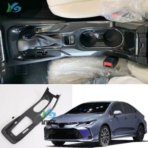 For Toyota Sedan Corolla E210 Prestige Altis 2019 2020 Gear Shifter Panel Control Frame Cover Trim Accessories ABS
