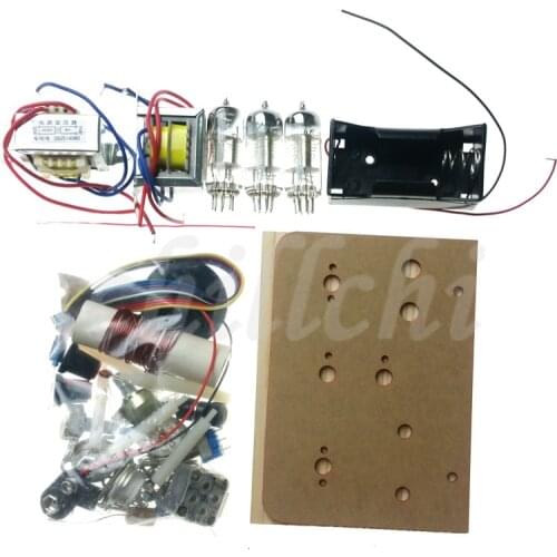 Five wave band three lamp tube short wave radio set of short wave radio set