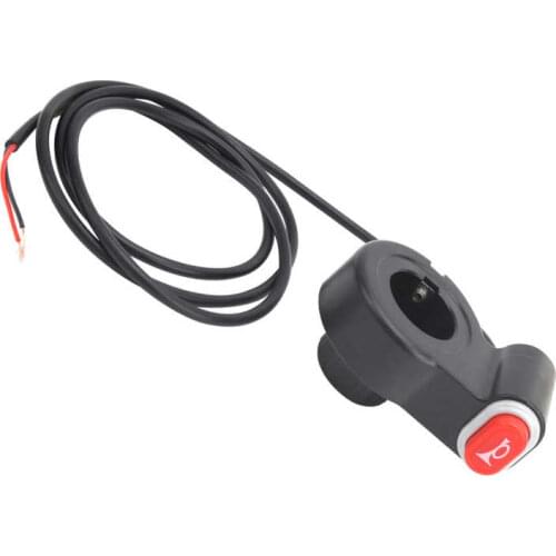 Motorcycle Handlebar Switch Horn Power Start Button Universal for 22mm/0.9in Handlebar Horn Starter Off Button New