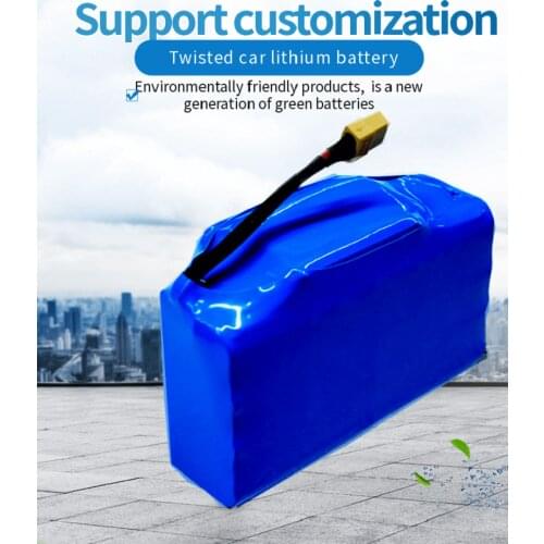 Twisted car 36V rechargeable li-ion battery pack 4400mah 4.4AH cell for electric self-balancing car hoverboard unicycle