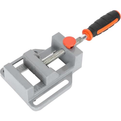 Drill Press Vise 70mm Aluminum Alloy Multifunctional Vice Flat Pliers Bench Clamp for Woodworking Fitter Workbenches