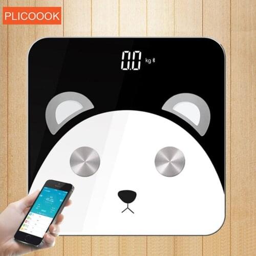 Bathroom Weight Scales Electronic Body Fat Scale Floor Digital Balance Connected Smart App Human Body Analyzer Weighing Scale