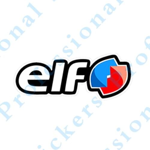 Funny Car Sticker Decal Decor Elf Huile Race Voiture Renault Autocollants Auto Moto Stickers Sport Badge Brand Car Sticker Decal