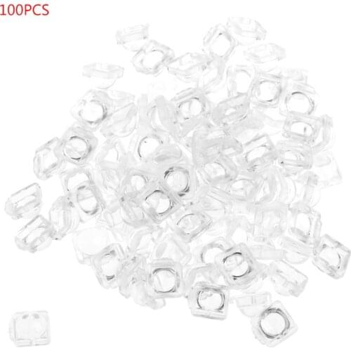100PCS Lens for 5050 LED WS2812 APA102 WS2811 SK6812 30 60 140 Degree Angle Lens